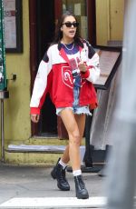 SISTINE STALLONE Out and About in New York 08/25/2023