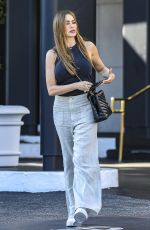 SOFIA and CLAUDIA VERGARA Shopping at Saks Fifth Avenue in Los Angeles 08/27/2023
