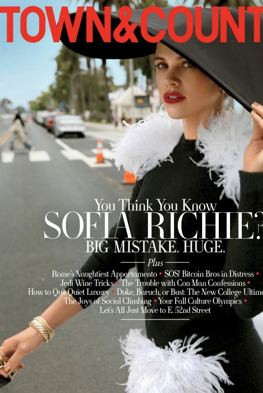 SOFIA RICHIE in Town & Country Magazine, September 2023