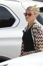SOFIA RICHIE Leaves Nobu in Malibu 07/30/2023