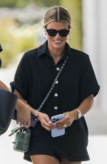 SOFIA RICHIE Out for a Friendly Lunch Meet at Il Pastaio in Beverly Hills 08/01/20232