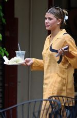 SOFIA RICHIE Out for Breakfast with Her Husband and Friends in Montecito 08/24/2023