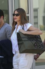 SOFIA VERGARA Arrives on the Set of America