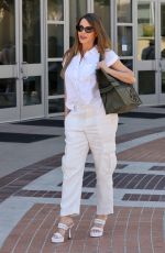 SOFIA VERGARA Arrives on the Set of America