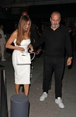 SOPHIA VERGARA Out for Dinner in West Hollywood 08/11/2023