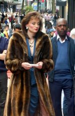 SOPHIE TURNER on the Set of ITVX Drama Joan in Birmingham 08/11/2023