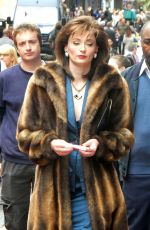 SOPHIE TURNER on the Set of ITVX Drama Joan in Birmingham 08/11/2023