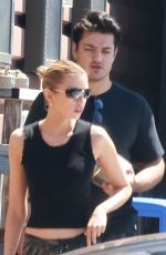 STELLA MAXWELL Out Shopping with a Friend in Los Feliz 08/25/2023
