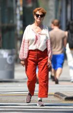 SUSAN SARANDON Out with a Friend in New York 08/20/2023