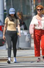 SUSAN SARANDON Out with a Friend in New York 08/20/2023