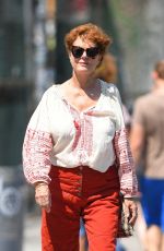 SUSAN SARANDON Out with a Friend in New York 08/20/2023