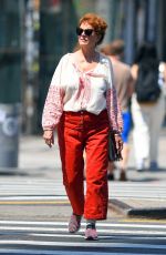 SUSAN SARANDON Out with a Friend in New York 08/20/2023