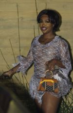 SZA Leaves Dinner at Nobu Malibu 08/08/2023