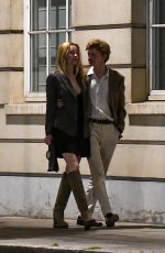 TALULAH RILEY Leaves Chiltern Firehouse in London 08/05/2023