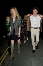 TALULAH RILEY Leaves Chiltern Firehouse in London 08/05/2023