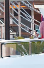 TAMARA ECCLESTONE at a Yacht in Saint-Tropez 08/19/2023