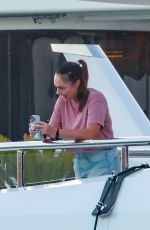 TAMARA ECCLESTONE at a Yacht in Saint-Tropez 08/19/2023