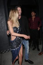 TARA REID and Nathan Montpetit-Howar Out for Dinner at Craig