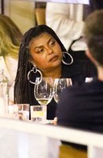 TARAJI P. HENSON Out for Dinner with a Friend at E Baldi in Beverly Hills 08/26/2023