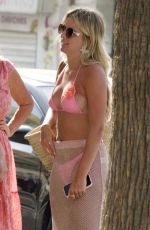 TASHA GHOURI in Bikini Out on Holiday in Marbella 08/11/2023
