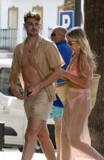 TASHA GHOURI in Bikini Out on Holiday in Marbella 08/11/2023