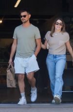 TAYLOR DOME and Taylor Lautner Shopping at Erewhon Market in Calabasas 08/22/2023