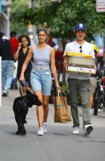 TAYLOR HILL and Daniel Fryer Out and About in New York 08/16/2023