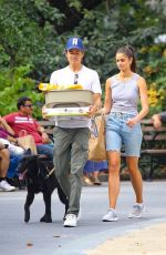 TAYLOR HILL and Daniel Fryer Out and About in New York 08/16/2023