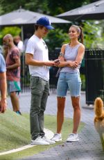 TAYLOR HILL and Daniel Fryer Out and About in New York 08/16/2023
