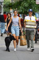 TAYLOR HILL and Daniel Fryer Out and About in New York 08/16/2023