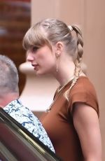 TAYLOR SWIFT Arrives at Zero Bond in New York 08/17/2023