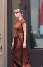 TAYLOR SWIFT Arrives at Zero Bond in New York 08/17/2023