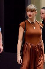 TAYLOR SWIFT Leaves Zero Bond Restaurant in New York 08/17/2023