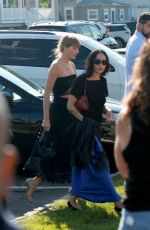 TAYLOR SWIFT, ZOE KRAVITZ, LANA DEL REY, CARA DELEVINGNE, RAINEY QUALLEY and AMDIE MACDOWELL Arrives at Margaret Qualley and Jack Antonoff
