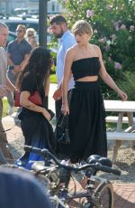 TAYLOR SWIFT, ZOE KRAVITZ, LANA DEL REY, CARA DELEVINGNE, RAINEY QUALLEY and AMDIE MACDOWELL Arrives at Margaret Qualley and Jack Antonoff