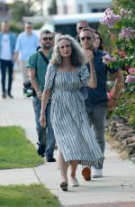 TAYLOR SWIFT, ZOE KRAVITZ, LANA DEL REY, CARA DELEVINGNE, RAINEY QUALLEY and AMDIE MACDOWELL Arrives at Margaret Qualley and Jack Antonoff