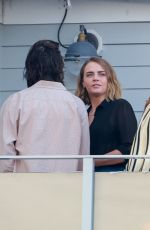 TAYLOR SWIFT, ZOE KRAVITZ, LANA DEL REY, CARA DELEVINGNE, RAINEY QUALLEY and AMDIE MACDOWELL Arrives at Margaret Qualley and Jack Antonoff