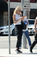 TEDDI MELLENCAMP Arrives at Her Daughter Fashion Show at Unincorporated Life in Los Angeles 08/04/2023