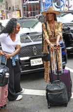 TERRY ELLIS and RHONA BENNETT Leaves Good Morning America Studio in New York 08/16/2023