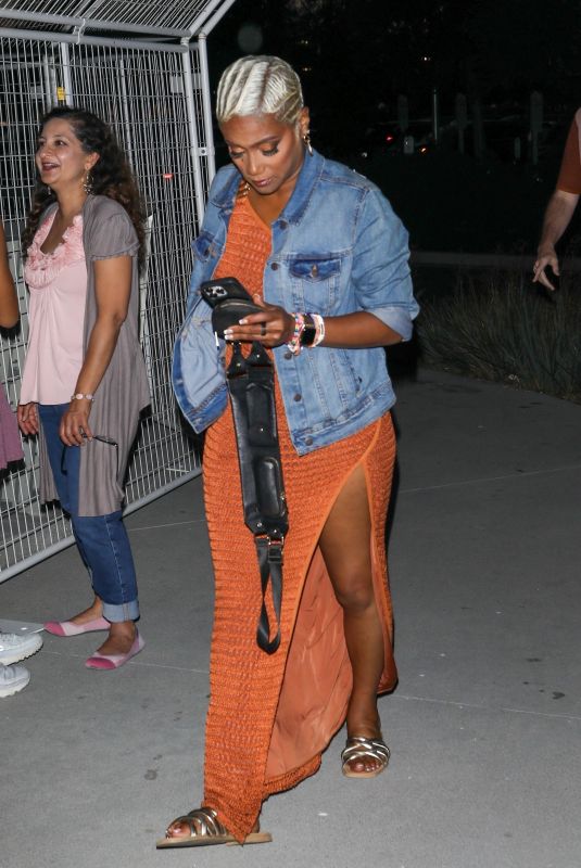 TIFFANY HADDISH Arrives at Taylor Swift