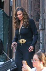 TINA KNOWLES Out After News of Her Divorce from Richard Lawson in New York 07/31/2023