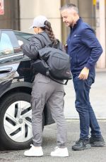 TULISA CONTOSTAVLOS Leaves BBC Studios in London 08/19/2023