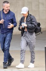 TULISA CONTOSTAVLOS Leaves BBC Studios in London 08/19/2023