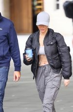 TULISA CONTOSTAVLOS Leaves BBC Studios in London 08/19/2023