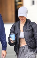 TULISA CONTOSTAVLOS Leaves BBC Studios in London 08/19/2023