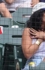 VANESSA HUDGENS at Colorado Rockies vs. Milwaukee Brewers Game in Winsconsin 08/09/2023