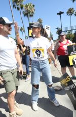 VANESSA MINNILLO and DANIELA RUAH at SAG Strike at Paramount Studio in Hollywood 08/02/2023