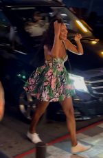 VICK HOPE Arrives at Ushuaia Nightclub in Ibiza 08/25/2023