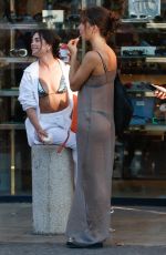 VIOLETTA KIMYSHAN and JORDAN KANEGIS Out for Ice Cream in Saint Tropez 08/25/2023 