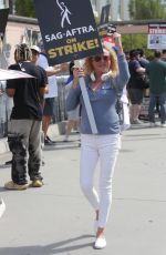 VVIRGINIA MADSEN at Fox Studios for SAG AFTRA Strike in Los Angeles 08/01/2023